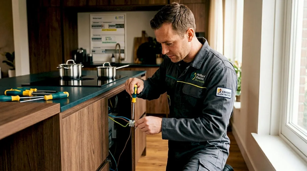 Gids elektrisch koken aansluiten: stappenplan 2026