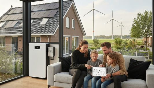 moderne energieopslag thuis