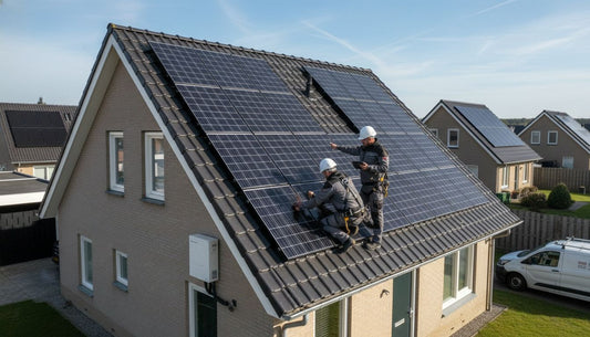 zonnepanelen installatie woning