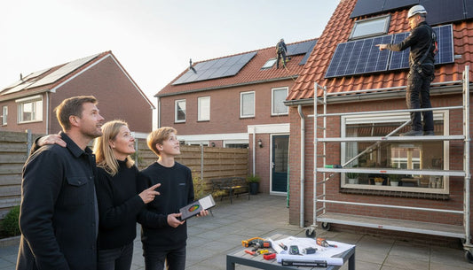 zonnepanelen installatie thuis