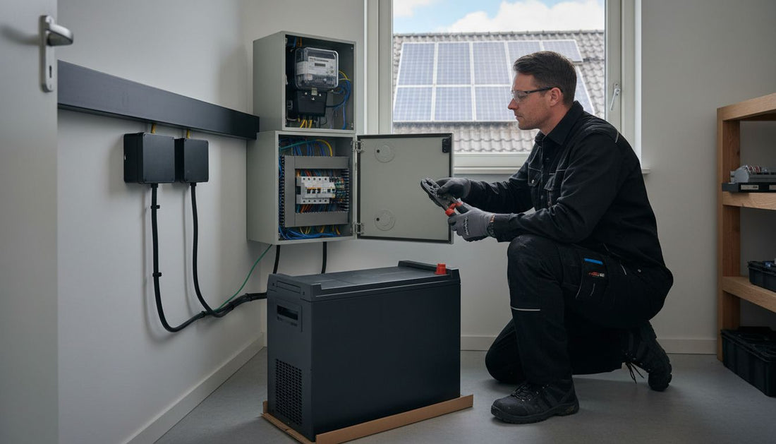 thuisbatterij installatie huis