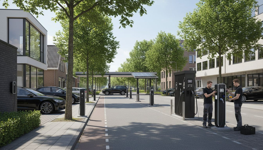 Zeven typen laadpalen op Nederlandse straat