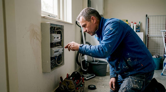 Een installateur komt langs om de meterkast bij je thuis te controleren.