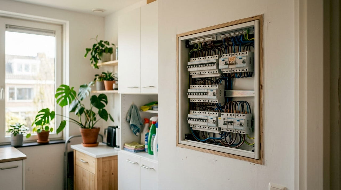 Een groepenkast in huis voorzien van een goede overstroombeveiliging is essentieel voor de veiligheid van je elektrische installatie.