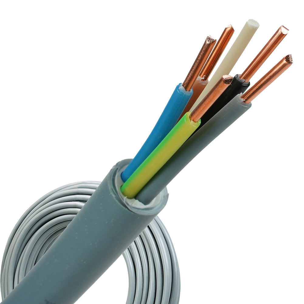 YmvK kabel 5x2,5 per 100 meter